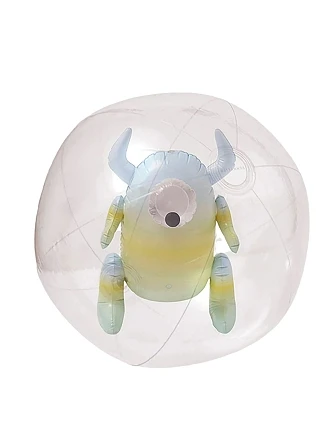 SUNNYLIFE Φουσκωτή Μπάλα Θαλάσσης Monster 3D