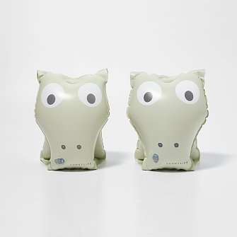 SUNNYLIFE Παιδικά Μπρατσάκια Cookie the Croc Light Khaki