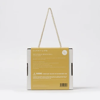 SUNNYLIFE Φουσκωτή Μπάλα Θαλάσσης Cotton Candy Glitter