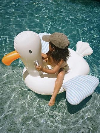 SUNNYLIFE Παιδικό Στρώμα Θαλάσσης Sid the Seagull Blue Stripe