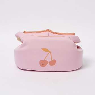 SUNNYLIFE Παιδικό Φουσκωτό Σωσίβιο Μπουφάν Cotton Candy Cherry