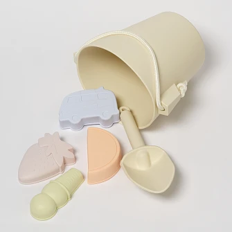 SUNNYLIFE Σετ Παιδικό Κουβαδάκι & Παιχνίδια Παραλίας Apple Sorbet Multi