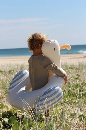 SUNNYLIFE Παιδική Φουσκωτή Κουλούρα Κολύμβησης Sammy the Seagull Blue Stripe
