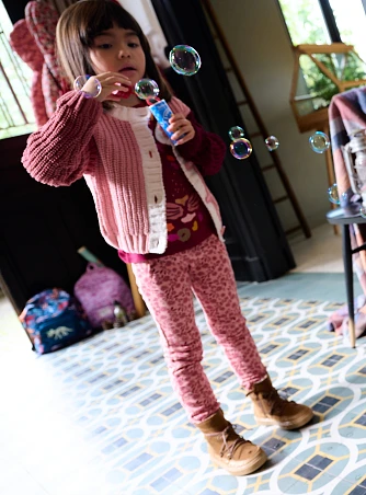 Παιδική Ζακέτα για Κορίτσια Pink/Red