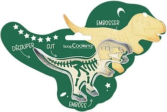 Κουπ Πατ - Σφραγίδα Ζαχαροπλαστικής Scrap Cooking - Δεινόσαυρος