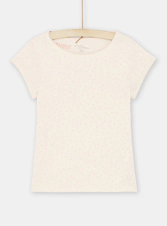 Παιδικό Φανελάκι για Κορίτσια Μπεζ 1 τμχ