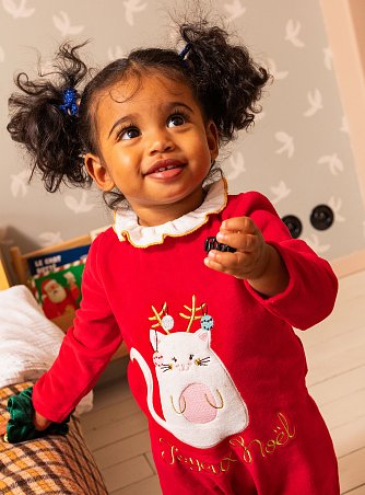 Βρεφικό Φορμάκι για Κορίτσια Red Kitty