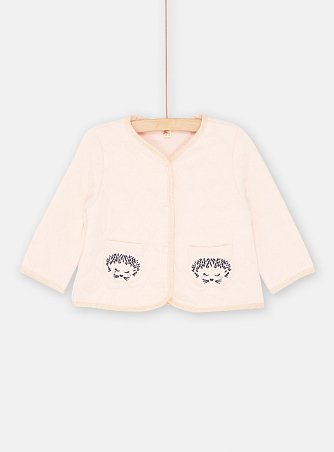 Βρεφική Ζακέτα για Κορίτσια Light Pink Girly