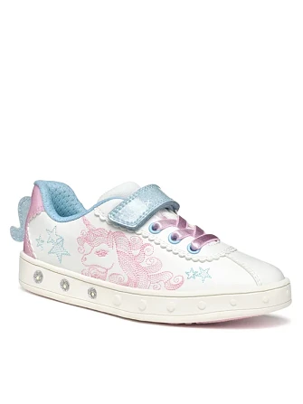 Παιδικά Παπούτσια Geox Skylin για Κορίτσια Unicorn (Μεγέθη 24-33)