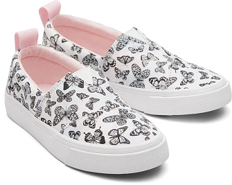 Παιδικά Παπούτσια TOMS Pink Butterflies