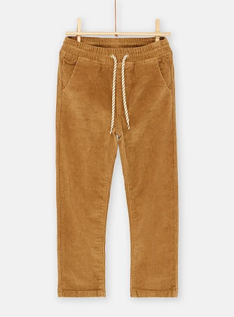 Παιδικό Παντελόνι για Αγόρια Κοτλέ Camel
