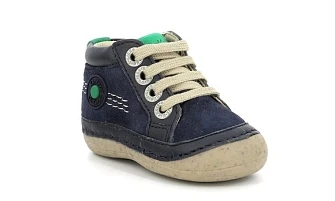 Βρεφικά Παπούτσια Kickers Sonistreet για Αγόρια Navy Blue (Μεγέθη 19-23)