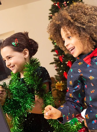 Παιδικό Χριστουγεννιάτικο Πουκάμισο για Αγόρια Blue Christmas Spirit