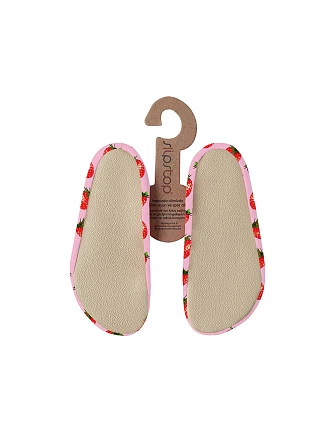 SLIPSTOP Αντιολισθητικά Παντοφλάκια Pink Strawberry
