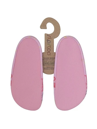 SLIPSTOP Αντιολισθητικά Παντοφλάκια Flamingos