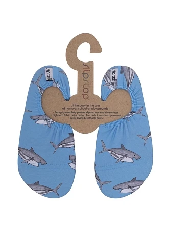 SLIPSTOP Αντιολισθητικά Παντοφλάκια White Shark