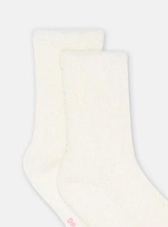 Παιδίκες Κάλτσες για Κορίτσια White Fluffy