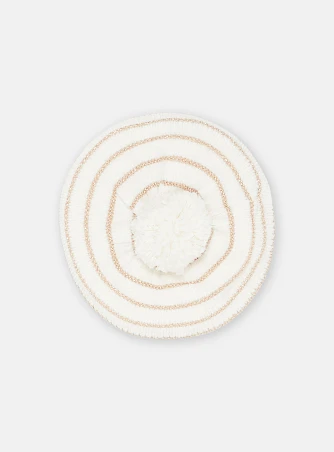 Βρεφικός Σκούφος για Κορίτσια Beige