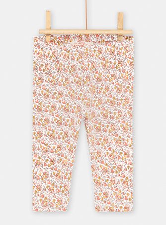 Βρεφικό Κολάν για Κορίτσια Λευκό Flowers