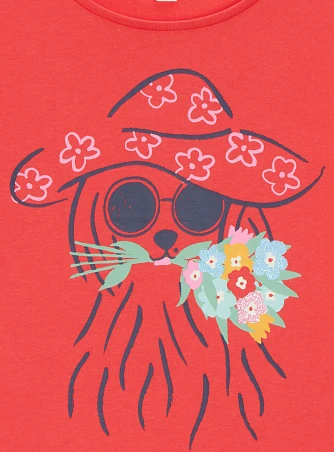 Παιδική Μπλούζα για Κορίτσια Red Dog