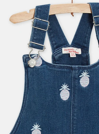 Παιδικό Φόρεμα για Κορίτσια Denim Pineapple