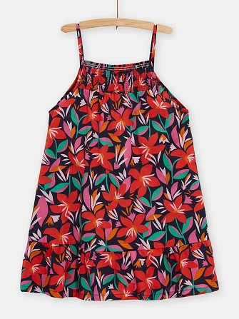 Παιδικό Φόρεμα Big Flowers για Κορίτσια