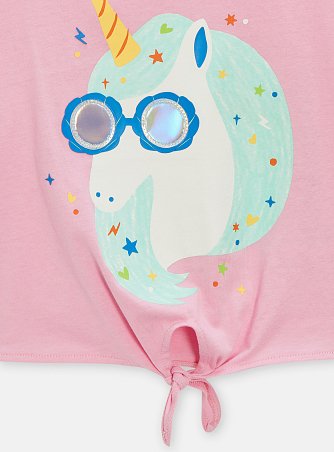 Παιδική Μπλούζα για Κορίτσια Pink Unicorn