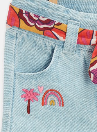 Βρεφικό Σορτς για Κορίτσια Light Denim