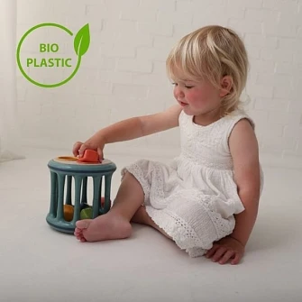 Βρεφικό Παιχνίδι Tolo Toys: Κύλινδρος με σχήματα-κουδουνίστρες