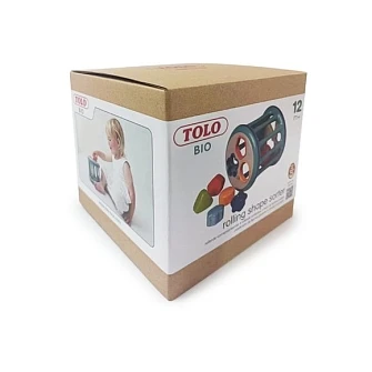 Βρεφικό Παιχνίδι Tolo Toys: Κύλινδρος με σχήματα-κουδουνίστρες