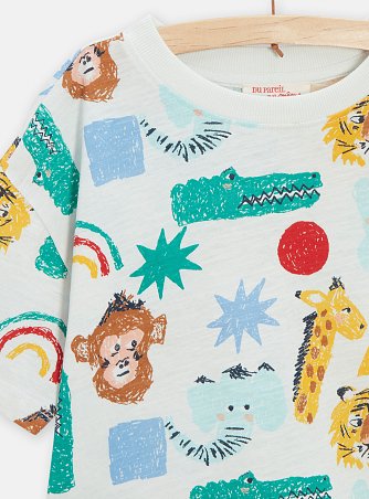 Παιδική Μπλούζα για Αγόρια Abstract Jungle