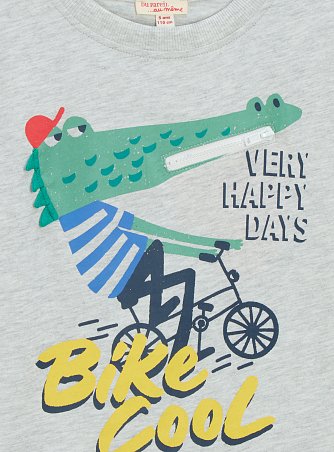 Παιδική Μπλούζα για Αγόρια Cool Alligator