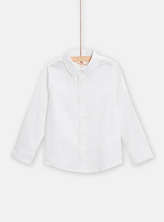 Παιδικό Πουκάμισο για Αγόρια Classic White