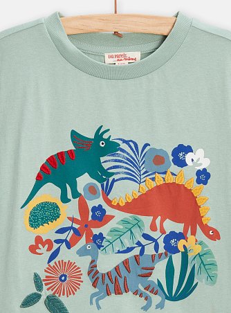 Παιδική Μπλούζα για Αγόρια Green Jungle