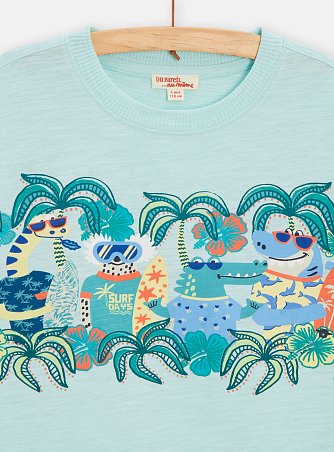 Παιδική Μπλούζα για Αγόρια Zoo Vacation