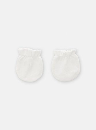Βρεφικά Γαντάκια Unisex Λευκά