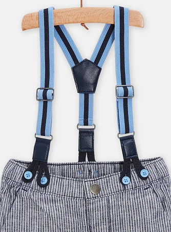 Βρεφικό Παντελόνι για Αγόρια Grey/White