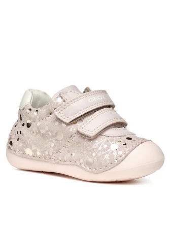 Βρεφικά Παπούτσια Geox Tutim για Κορίτσια Rose/Off White (Μεγέθη 18-21)