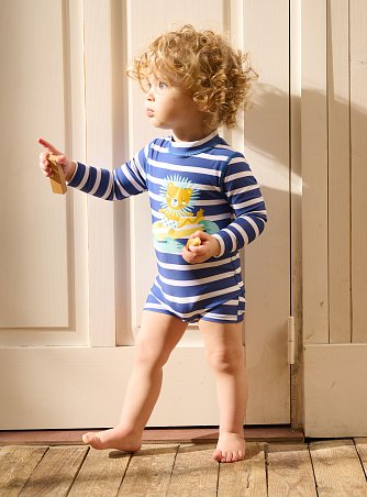 Βρεφικό Μαγιό για Αγόρια Surfing Lion