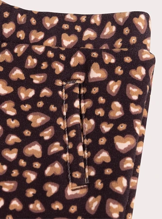 Παιδικό Παντελόνι για Κορίτσια Brown Hearts