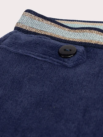 Παιδικό Κολάν για Κορίτσια Navy Corduroy