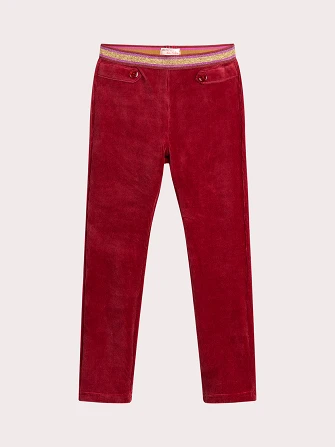 Παιδικό Κολάν για Κορίτσια Red Corduroy