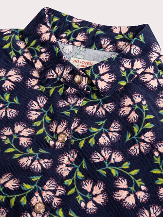 Παιδικό Φόρεμα για Κορίτσια Floral Corduroy