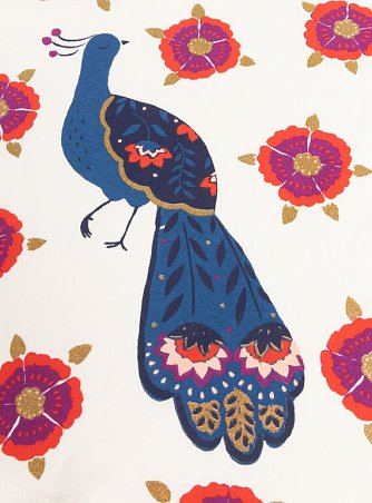 Παιδική Μπλούζα για Κορίτσια White Peacock