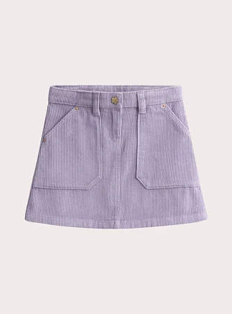 Παιδική Φούστα για Κορίτσια Corduroy Purple