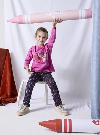 Παιδική Μπλούζα για Κορίτσια Pink Cats