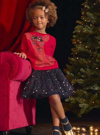 Παιδική Φούστα για Κορίτσια Iridescent Tulle