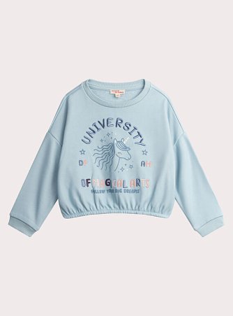 Σετ Παιδικές Πιτζάμες για Κορίτσια Sky Blue Unicorn