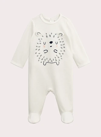 Βρεφική Ολόσωμη Πιτζάμα για Κορίτσια Velvet Hedgehog