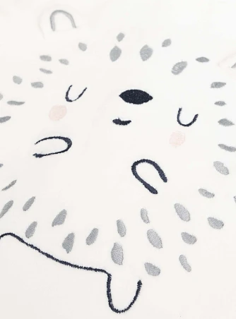 Βρεφική Ολόσωμη Πιτζάμα για Κορίτσια Velvet Hedgehog